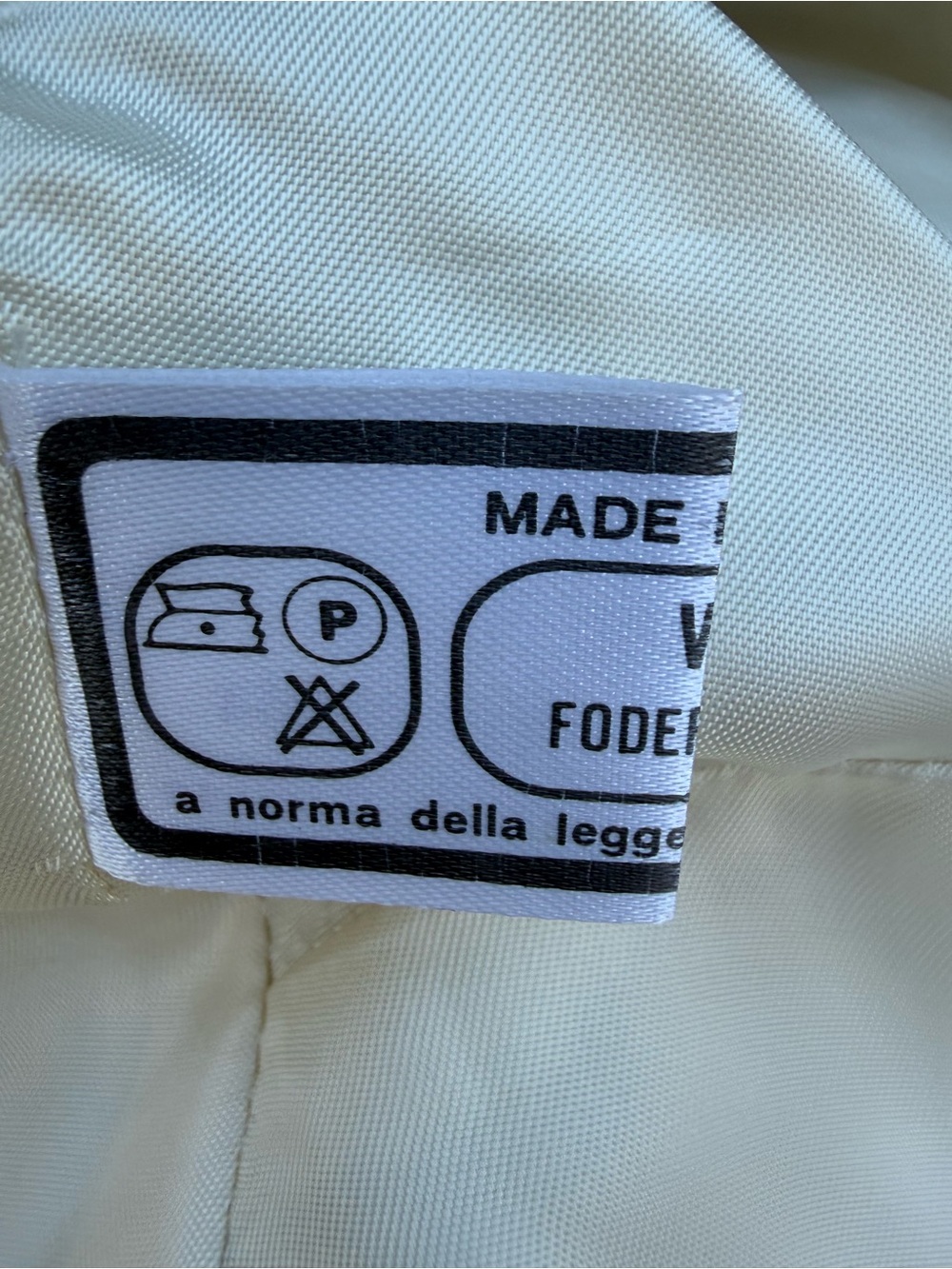 Vera Pelle White Women's Leather Zip Jacket - Picture 8 of 12